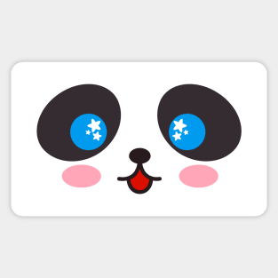 Panda Face Sticker